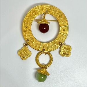 Vintage Large Ceremony Brooch